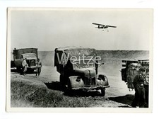 Wehrmacht Pressefoto: Rast auf einer Nachschubstrasse 30.7.1943