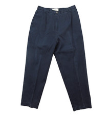 TravelSmith Pants Womens 16 Classic Fit Trousers Made In USA Cotton Blend