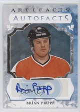 2023-24 Upper Deck Artifacts Auto Facts Brian Propp #AF-PR Auto 0u2j