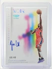 ZION WILLIAMSON 2023-24 PANINI NOIR SHADOW SIGNATURES SILVER AUTO /49 Q0234