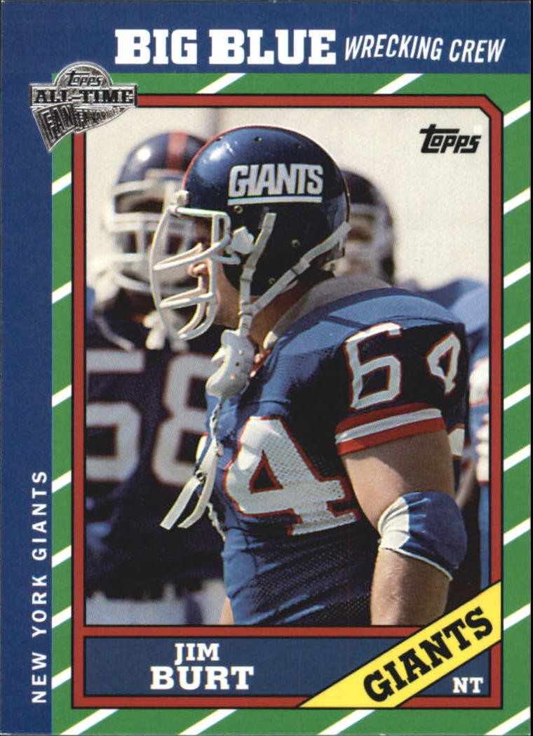 2004 Topps Fan Favorites #37 Jim Burt - FB