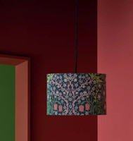 Habitat x Morris & Co. Blackthorn Lampshade 30cm Tapestry Weave Lampshade-DENTED
