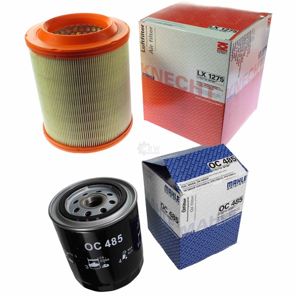Mahle / Knecht Set Filterpaket Luftfilter LX 1275 ÖLfilter OC 485-image