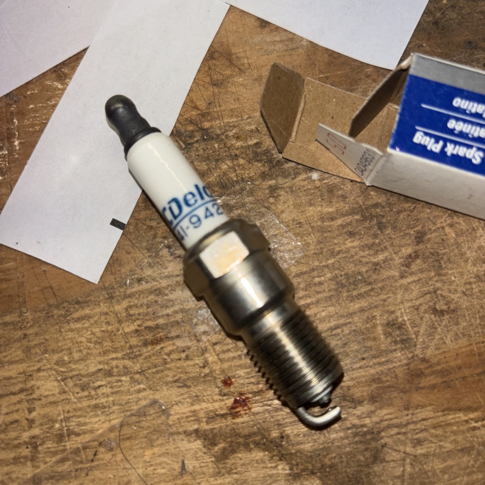 ac delco spark plugs 41-942 Platinum X 4