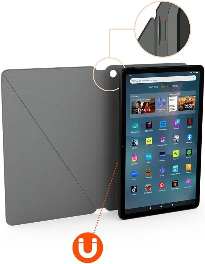 Case For Amazon Fire Max 11 Tablet Magnetic Slim Cover compatible with 13th Gen - Image 3 of 4