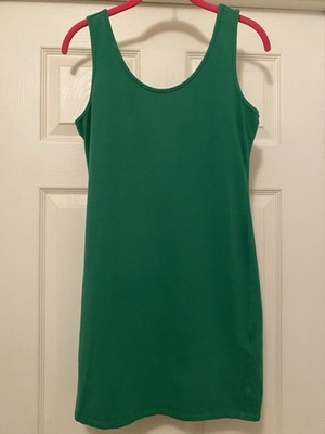 Fifth Apparel Green Women s Dress Size Large Stretchy And Comfortable
