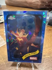 Iron Fist #137 Topps Chrome Sapphire 2025 Marvel Trading Card