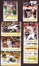 2019 Topps Opening Day - HOUSTON ASTROS Team set 