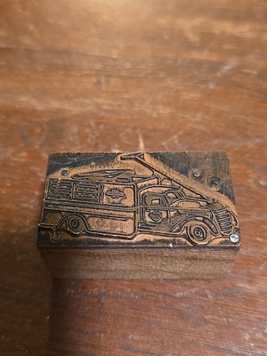 Vintage Buddy L Sit N Ride International Stake Truck Advertising Print Block 946