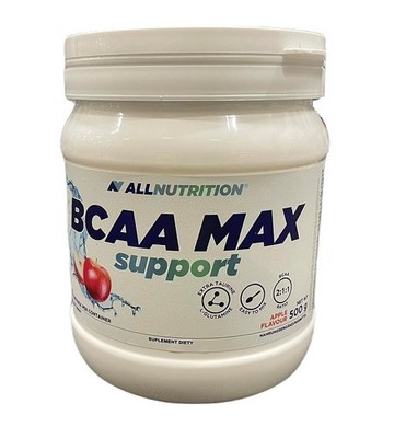 Allnutrition BCAA Max Support, Apple - 500g (35,80 EUR/kg)