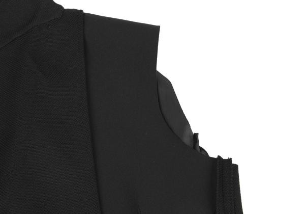 COMME des GARCONS Black Buttonless Sleeveless Jac… - image 5