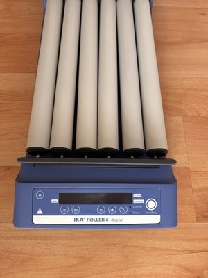 Ika 4011000 Roller 6 Digital 6 Rollen Schüttler mit 7 Segment LED