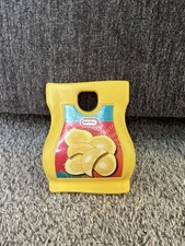 Little Tikes Toy Potato Chips Bag Pretend Play Food Accessory Yellow