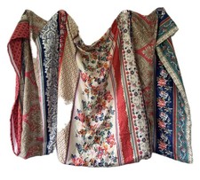 Unbranded Twin Floral Bohemian Mix Media Zipper Duvet Cover One Size