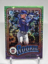 2024 Bowman Mega Box Chrome Pete Crow-Armstrong ROY Pink Favorites RC 51/199