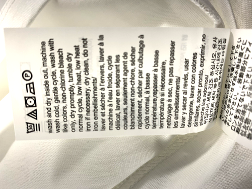 CALVIN KLEIN MEN'S SZ LG SET 2 WHITE V-NECKED SS T-SHIRTS 100% COTTON NEW - Picture 10 of 24
