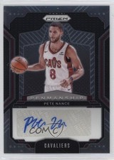 2024-25 Panini Prizm Penmanship Pete Nance #PNM-PNC Auto 0s07