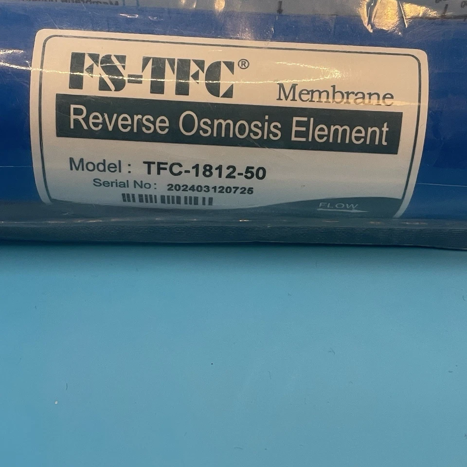 FS-TFC Membrane Reverse Osmosis Element TFC-1812-50 Filter Purifier New - Image 3 of 3