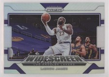 2021-22 Panini Prizm Widescreen Silver Prizm LeBron James #10 1u6