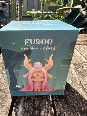 FUZOO Foggy Forest Boxed PVC Figure Moon Rabbit Sugar Gliders