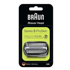 Braun-Series 3-Electric Replacement Head, ProSkin Electric-Shavers-Black A