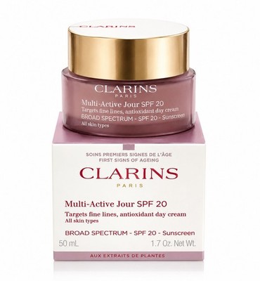 CLARINS MULTI-ACTIVE JOUR SPF 20 DAY CREAM SUNSCREEN 50 ML/1.7 OZ - new sealed