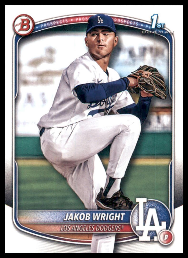 2025 Bowman #BP-143 Jakob Wright Prospects