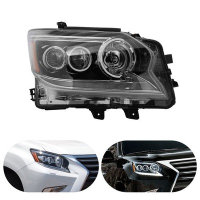 For 2014-2019 Lexus GX460 LED Headlight Headlamp With Wiring Harness (LH/RH) Opt