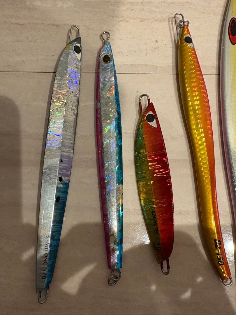 Fishing Lure Metal jig set of 14 CB Masamune Melon Kobo Tetsu jig etc. - Image 2