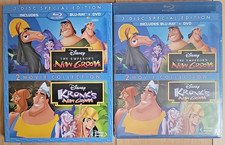 The Emperor's New Groove Kronk's New Groove Disney (Blu-ray/DVD Set NEW Sealed)