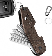 Key Organizer Compact Key Holder, Minimalist EDC Keychains, Metal Car Key Chain