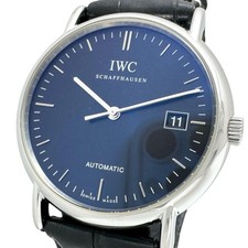 IWC IW353304 Portofino Watches Stainless Steel/leather Mechanical Automatic...