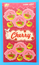 Cherry Scented Scratch  Sniff Sticker Sheet
