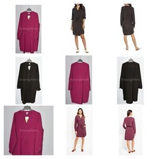 Orvis Women's  Pack Go Shirt Dress BLACK GREEN PURPLE SELECT SIZE 