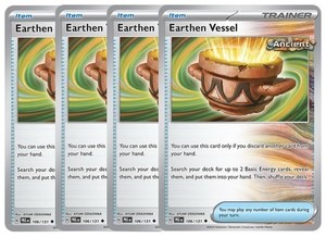 earthen vessel pokemon card Pokemon - Earthen Vessel 163/182 - Paradox Rift - Reverse Foil