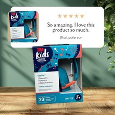 3M Hearing Protection Kids Noise Reduction Ear Muffs