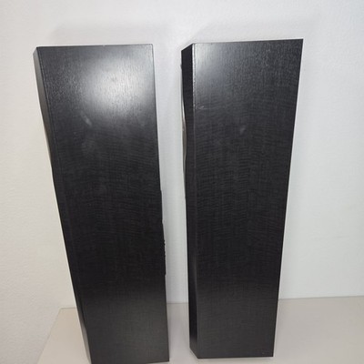 Pair INFINITY Black Onyx Interlude IL30 Bi-Wired Front Tower