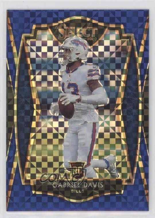 2020 Panini Select Premier Level Blue Prizm 56/149 Gabriel Davis #182 15dh