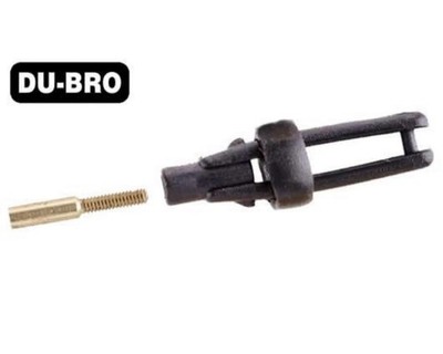 DU-BRO Aircrafts Parts und Accessories Long Arm Micro Clevis .047 Black 2 pcs ..