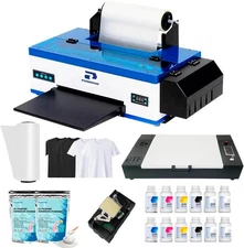 PUNEHOD A3 R1390 DTF Printer w/Oven+ Extra Printhead Direct to Film Printer Home