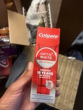 LOTS OF 3 colgate optic white  Renewal toothpaste 3.0oz Exp On 12/26