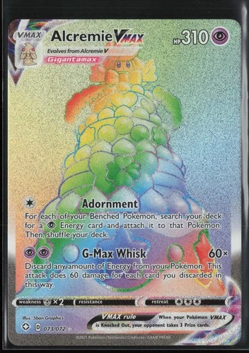 Alcremie VMAX 73/72 - Shining Fates - PTCG - NM