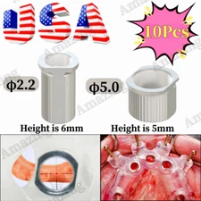 10x Dental ITI Guide Hole Sleeves Implant Digital Guidance DGS Straumann 5.0/2.2