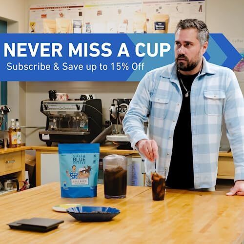 Stella Blue Cold Brew Arabica Big Cat Coffee 6 Ready-to-Brew Stella Blue Cold Brew Arabica Big Cat Coffee 6 Ready-to-Brew