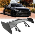 46'' GT-Style Racing Rear Trunk Spoiler Wing Gloss Black For Audi TT TTS MK2 MK1