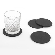 Filzuntersetzer rund 4er Pack