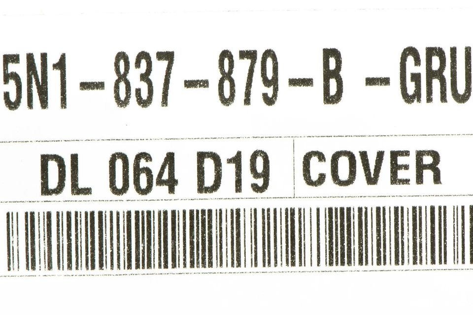 Cubierta del cilindro de bloqueo de puerta del lado del conductor delantero izquierdo VW Volkswagen Beetle Tiguan LH Foto 3 de 4