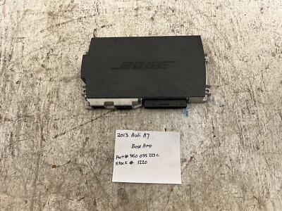 13 AUDI A7 S7 C7 OEM BOSE STEREO RADIO AMP AMPLIFIER 4G0035223C 12