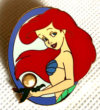 Disney 2004 Princess Premiere Birthstone Pearl June Ariel the Little Mermaid K4