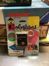 VINTAGE 1997 COLORFORMS KEYCHAIN BASIC FUN MINI TOY 381-0